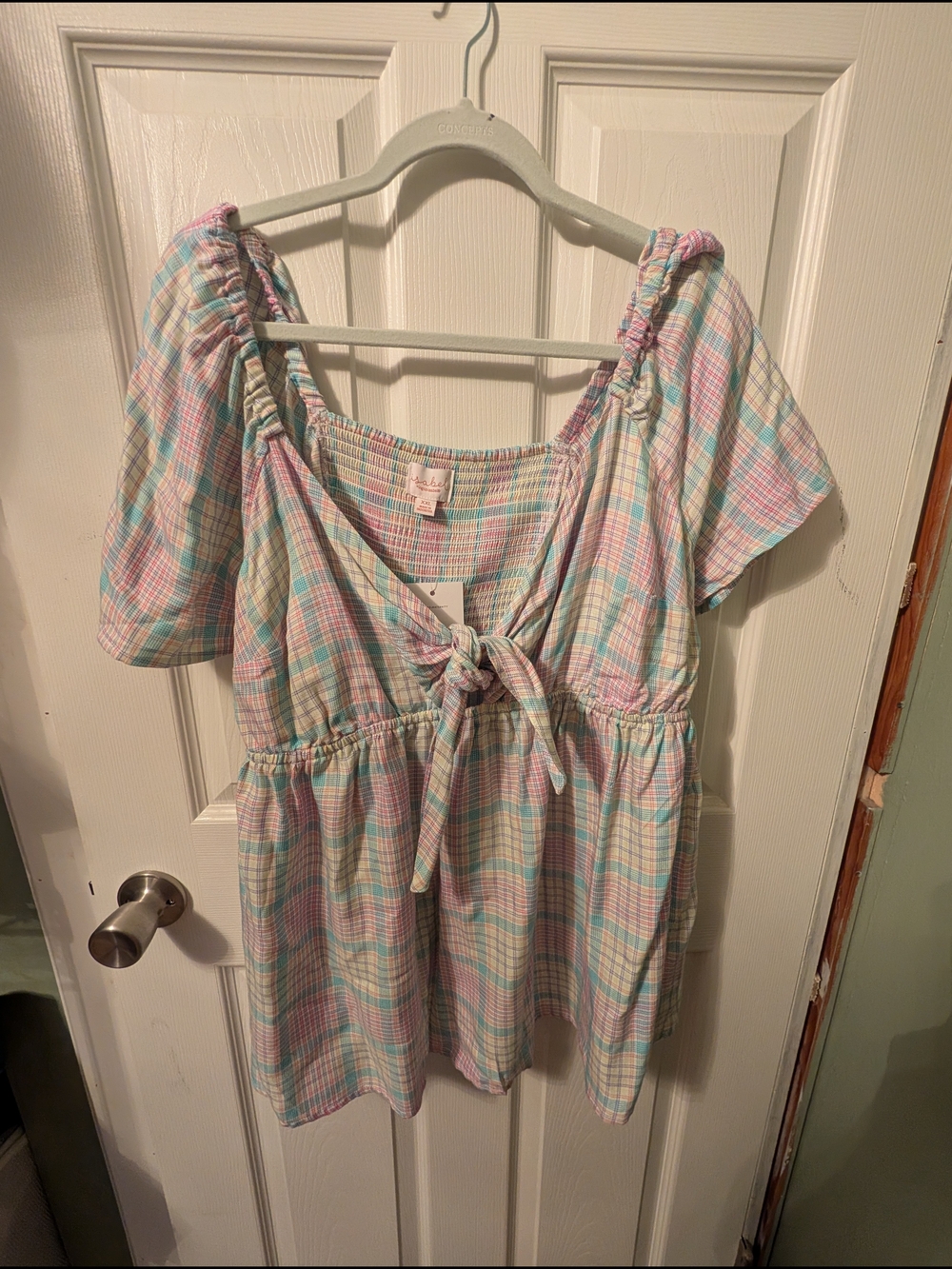NWT Plaid Top